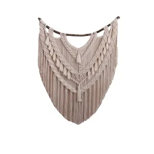 دیوارکوب بافتنی مدل مکرومه