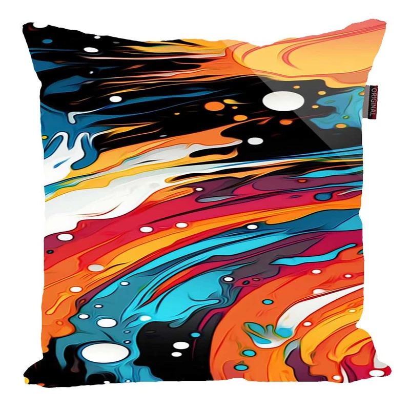 کوسن پاد آفرین مدل فانتزی طرح رنگی کد 01943