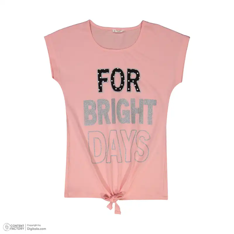 ست تی شرت و شلوارک دخترانه اوزکان مدل 3410792