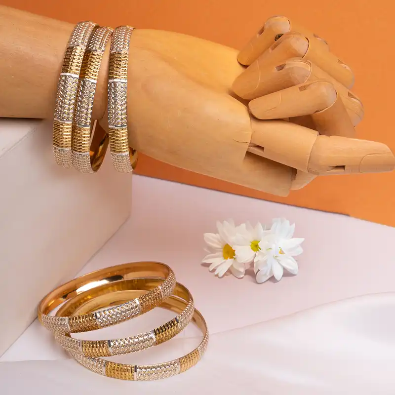 النگو زنانه مدل رکسانا کد S-2 بسته 6 عددی