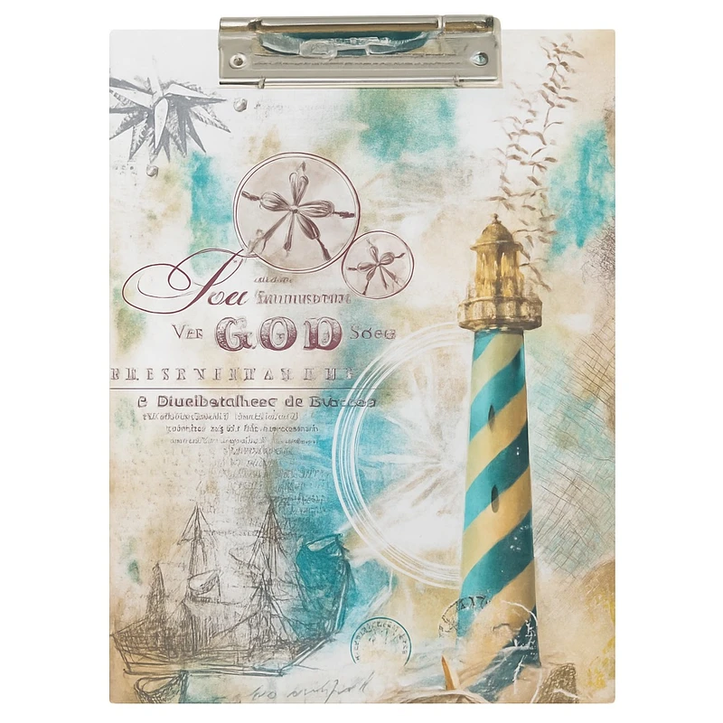 تخته شاسی طرح فانوس دریا کد AM-107 سایز A4