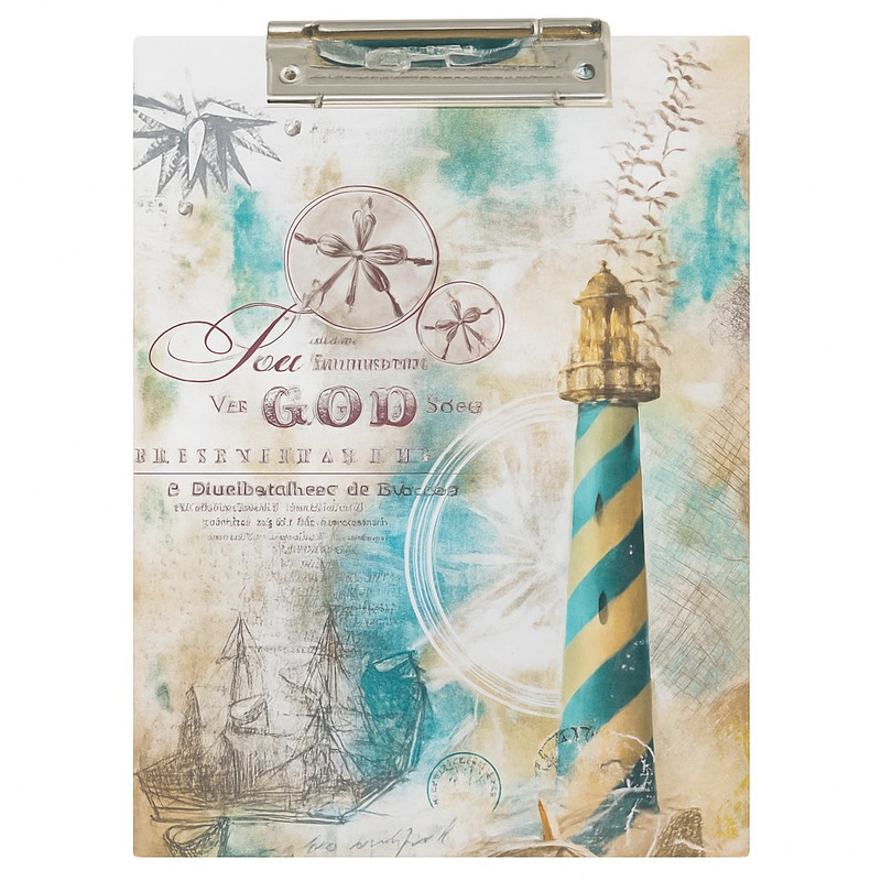 تخته شاسی طرح فانوس دریا کد AM-107 سایز A4