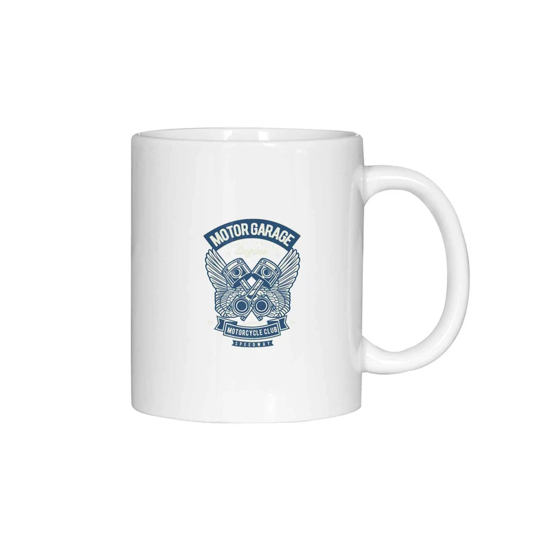 ماگ ژالینو طرح تعمیرگاه موتور سیکلت کد 001