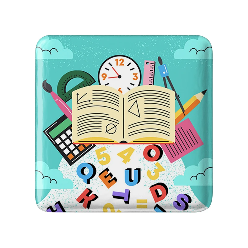 پیکسل خندالو طرح بازگشت به مدرسه مدل مربعی کد 30026