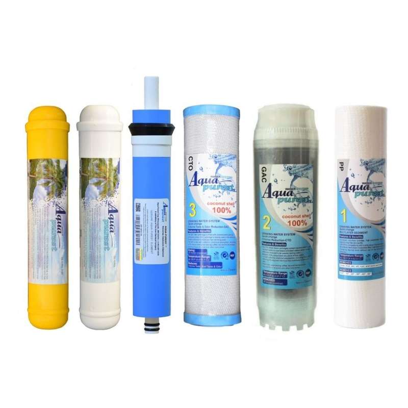 فیلتر تصفیه آب آکواپیورست مدلSF 605 NEW مجموعه 6 عددی فیلتر تصفیه آب آکواپیورست مدلSF 605 NEW مجموعه 6 عددی