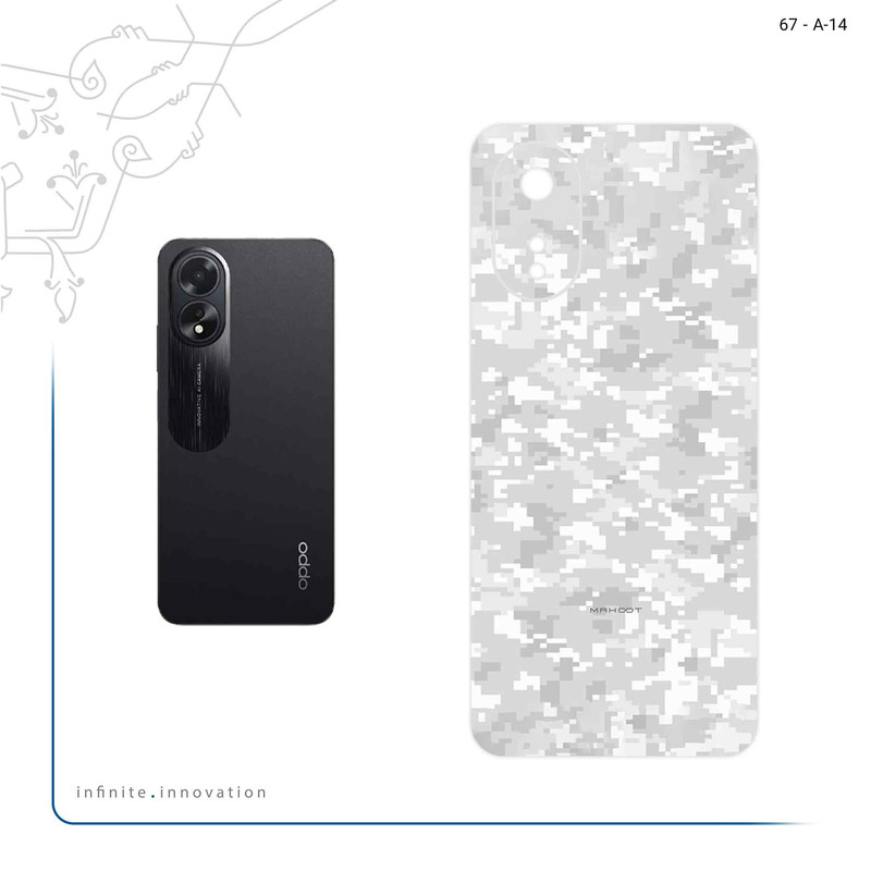 برچسب پوششی ماهوت مدل Army_Snow_Pixel مناسب برای گوشی موبایل اپو A38