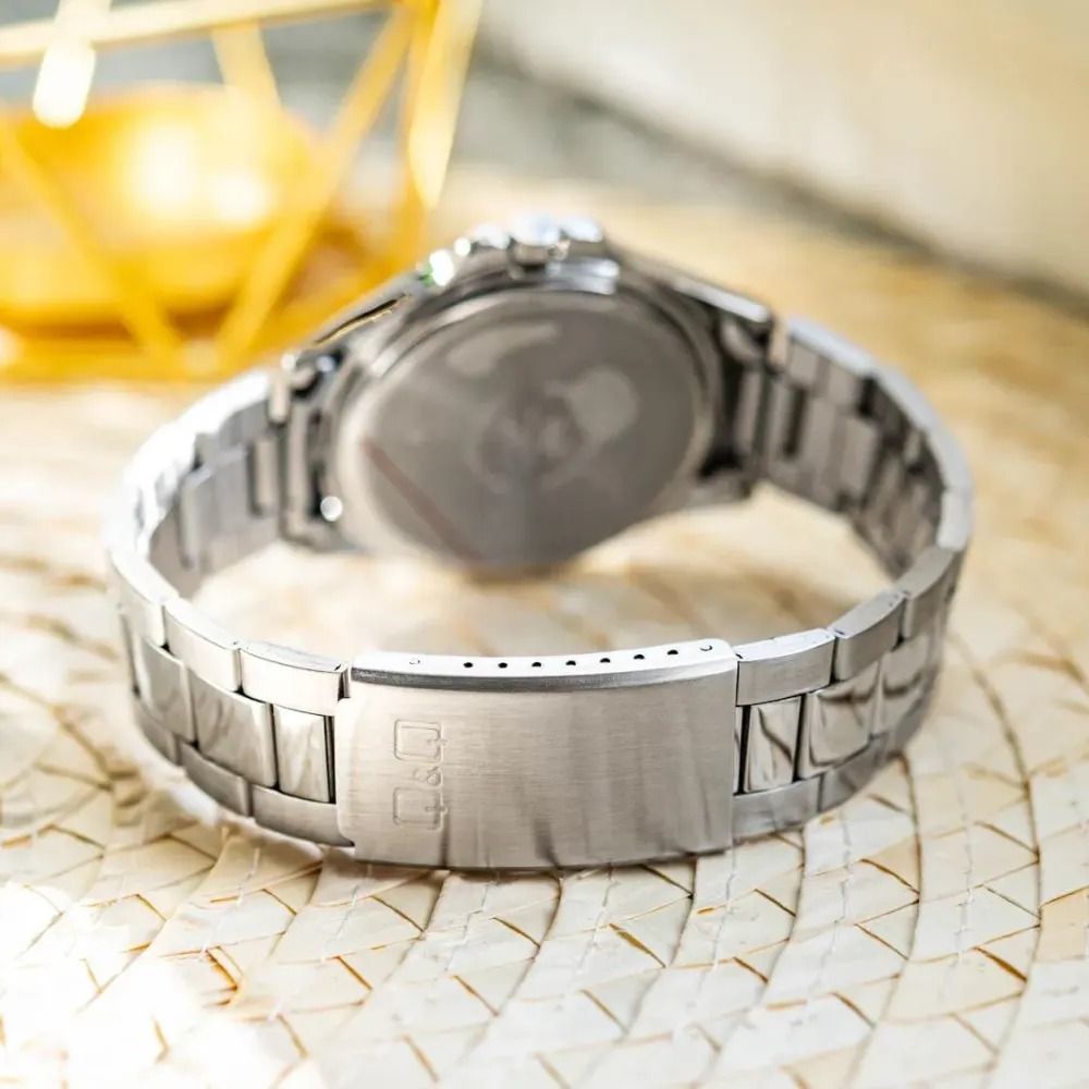 ست ساعت مچی عقربه‌ای کوارتز زنانه و مردانه کیو اند کیو مدل C37A-004PY C36A-004PY -  - 5