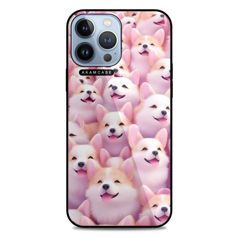 کاور آکام مدل AMC-WA13PROMAX-DOGS-15 مناسب برای گوشی موبایل اپل iPhone 13 Pro Max