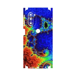 MAHOOT Mathematical Geometric Shape 5-FullSkin Cover Sticker for Motorola Moto G51 5G