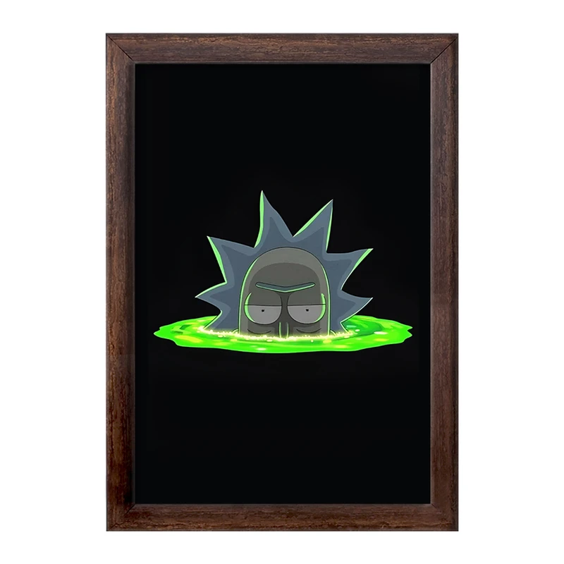 تابلو خندالو طرح ریک و مورتی (Rick and Morty) کد F4016