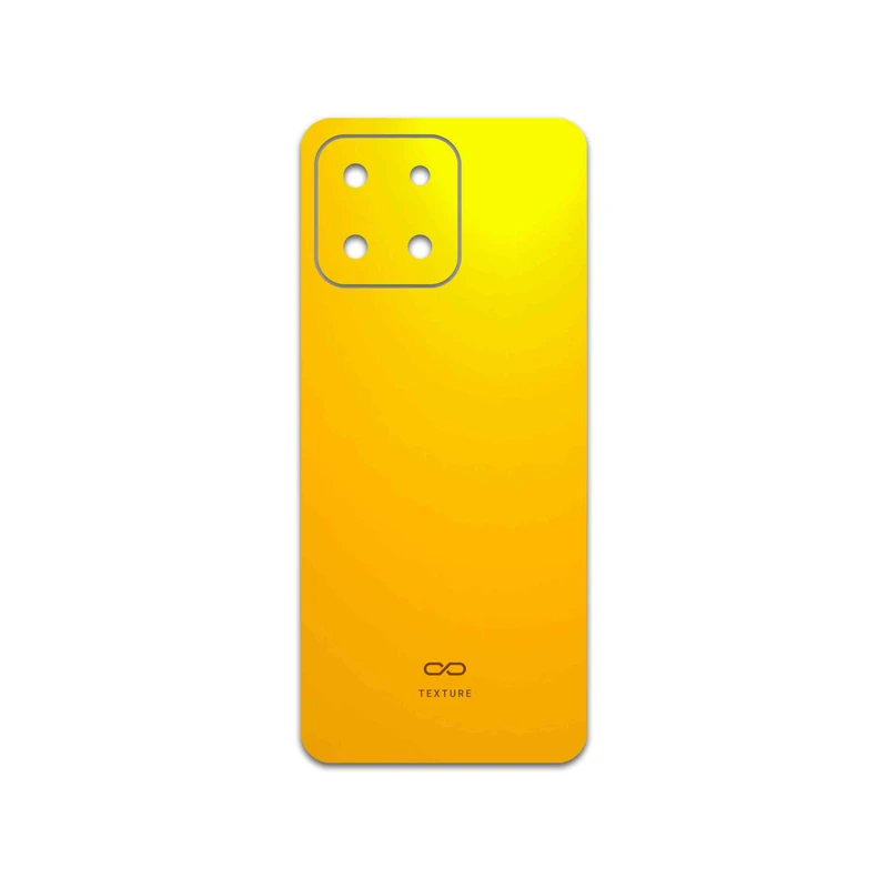 برچسب پوششی ماهوت مدل Matte-Deep-Mustard مناسب برای گوشی موبایل آنر X6
