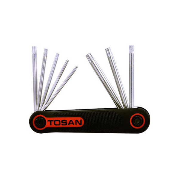 مجموعه 8 عددی آچار آلن ستاره‌ای توسن مدل T728-N940