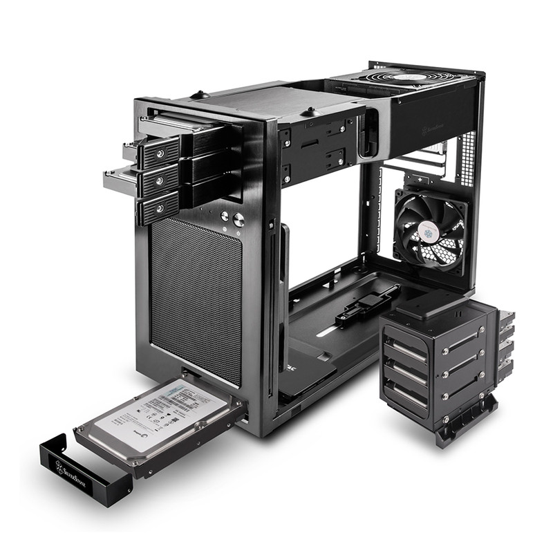 کیس کامپیوتر سیلوراستون مدل CS330 1