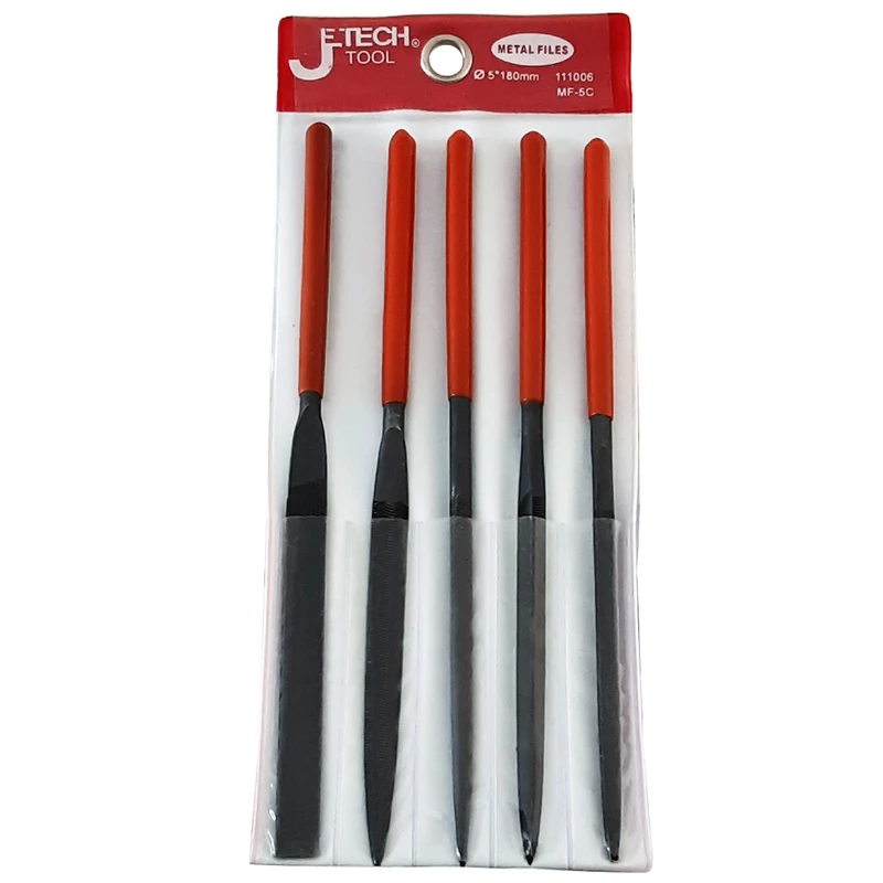 مجموعه 5 عددی سوهان زرگری جتک مدل AT-006