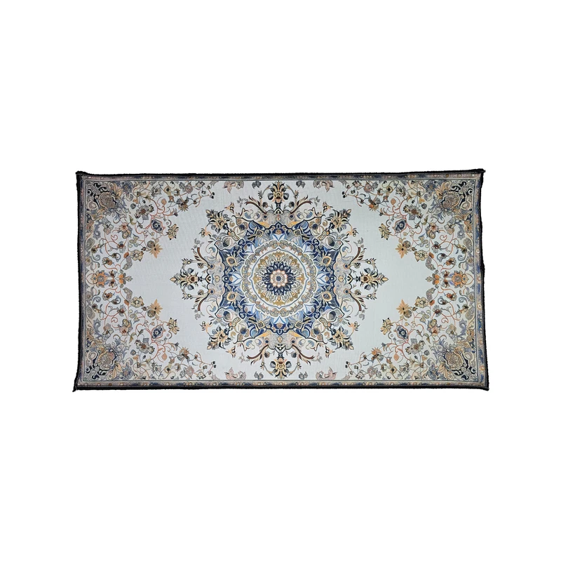 پادری مدل گل و بوته سایز 95x50 سانتی‌متر مناسب برای فضای داخلی