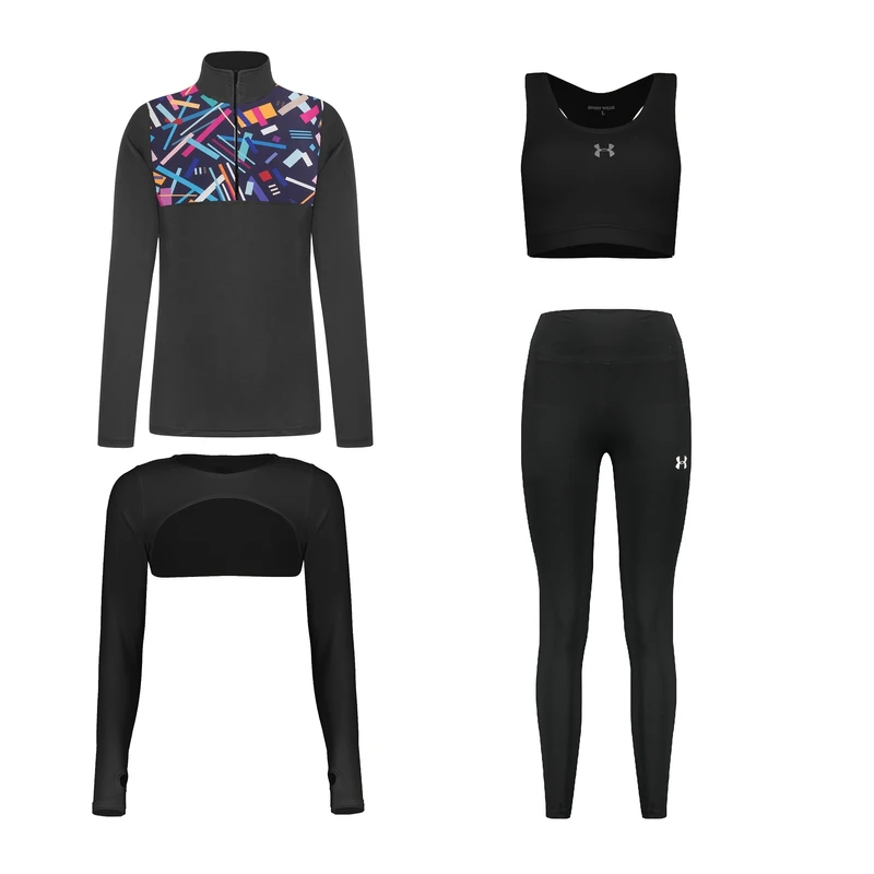 ست چهار تکه لباس ورزشی زنانه مدل 1801-4104-276-70