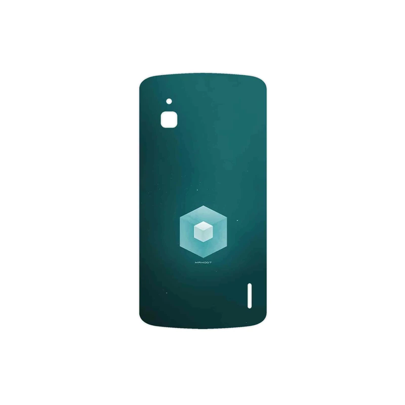 برچسب پوششی ماهوت مدل Minimal Cube icon مناسب برای گوشی موبایل گوگل Nexus 4