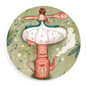 دیوارکوب طرح قوری و کتری مدل wtb231