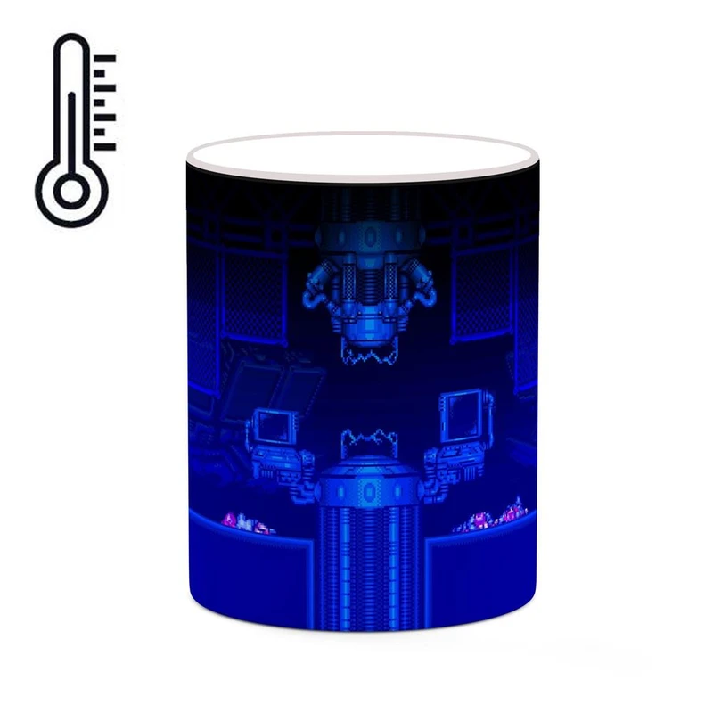 ماگ حرارتی کاکتی مدل بازی سوپر متروید Super Metroid کد mgh30683