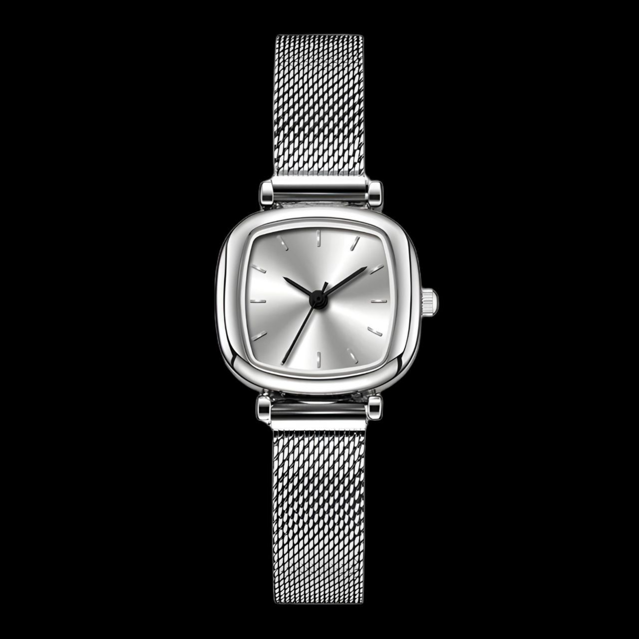 ساعت مچی عقربه ای زنانه کوارتز مدل حصیری مینیمال 01 -  - 7