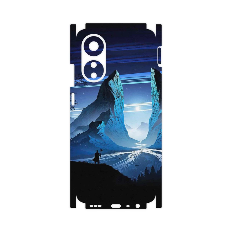 برچسب پوششی ماهوت مدل Blue Mountains Digital Art-FullSkin مناسب برای گوشی موبایل اپو A78 4G