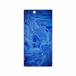 MAHOOT Blue Printed Circuit Board Cover Sticker for Sony Xperia Z Ultra
