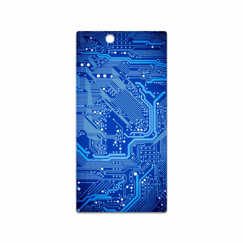 برچسب پوششی ماهوت مدل Blue Printed Circuit Board مناسب برای گوشی موبایل سونی Xperia Z Ultra