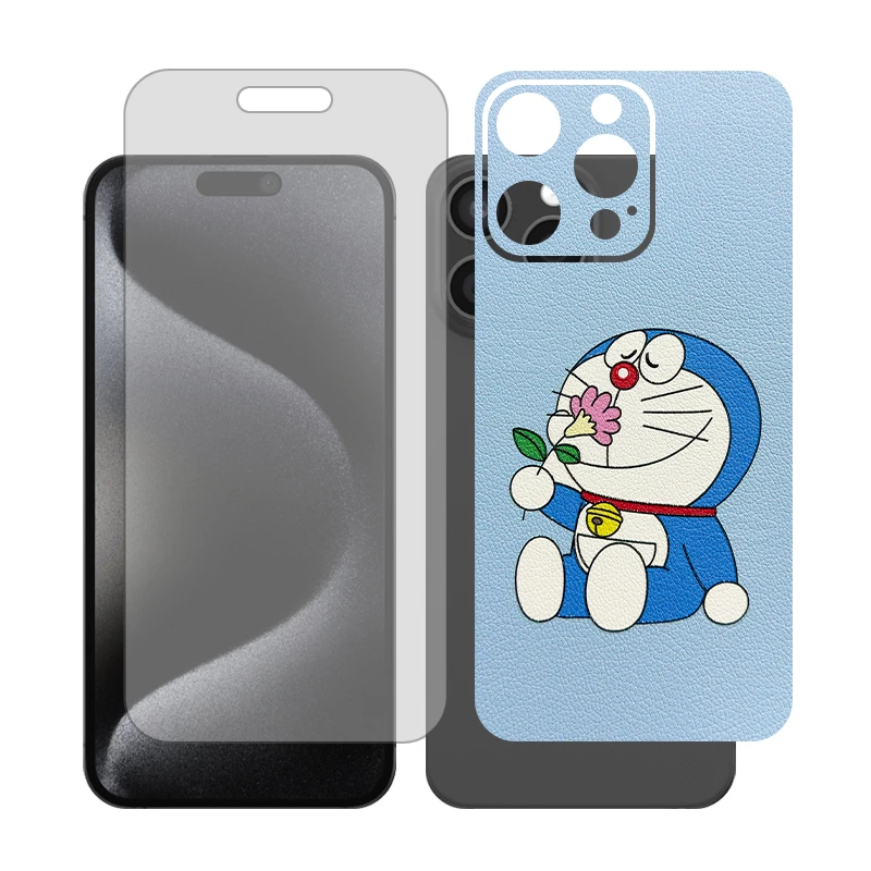 محافظ صفحه نمایش مات گلس مدل Together مناسب برای گوشی موبایل اپل iPhone 15 Pro Max به همراه برچسب پوششی پشت گوشی