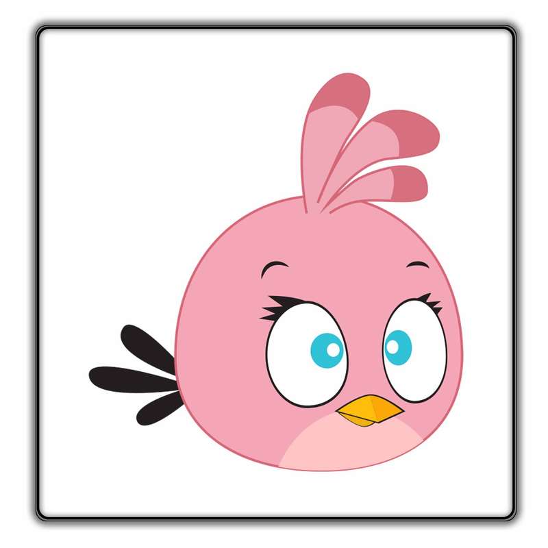 زیر لیوانی مدل Angry Birds کد 007