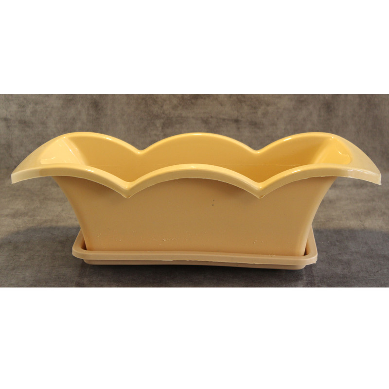 گلدان مدل مستطیلی موج دار کد W01