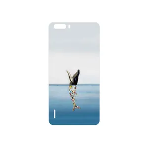 MAHOOT Collage of Sea Trash Cover Sticker for Honor 6 Plus