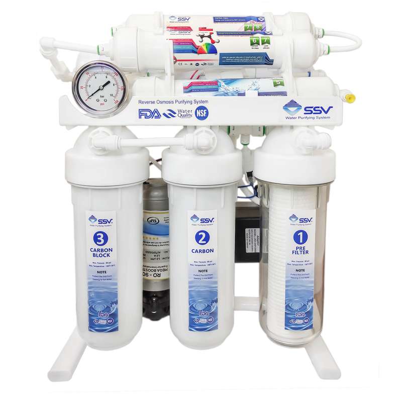 دستگاه تصفیه آب نیمه صنعتی اس اس وی مدل Craisler400 X700 