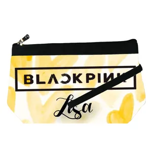 کیف لوازم آرایش زنانه طرح بلک پینک کد 70