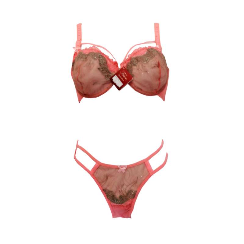 ست شورت و سوتین زنانه مدل گیپوری کد 02