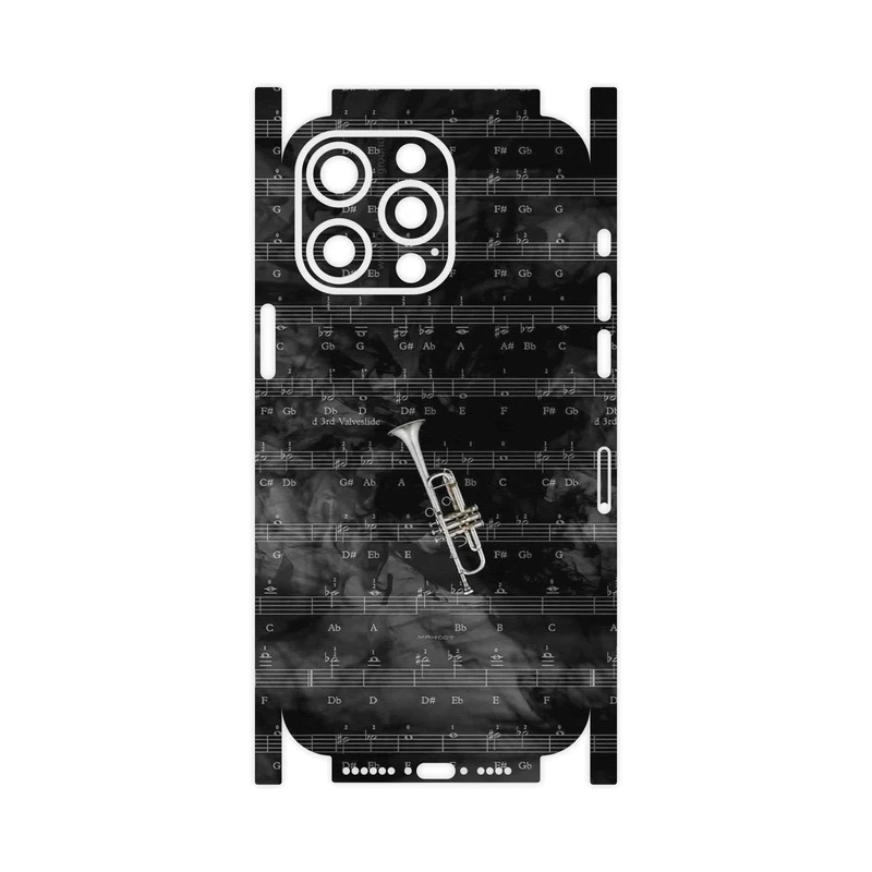 برچسب پوششی ماهوت مدل Trumpet-FullSkin مناسب برای گوشی موبایل اپل iPhone 15 Pro Max