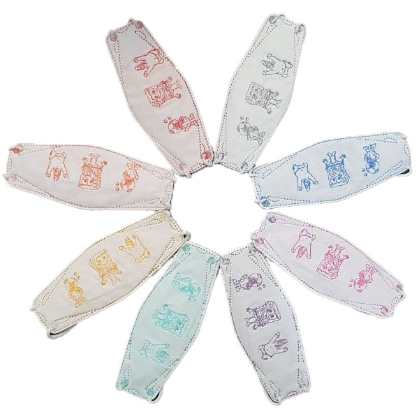 ماسک تنفسی تی ان دبلیو کودک مدل سه بعدی چهارلایه بسته 25 عددی ماسک تنفسی تی ان دبلیو کودک مدل سه بعدی چهارلایه بسته 25 عددی