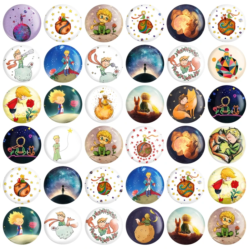 پیکسل خندالو طرح شازده کوچولو کد 16 مجموعه 36 عددی