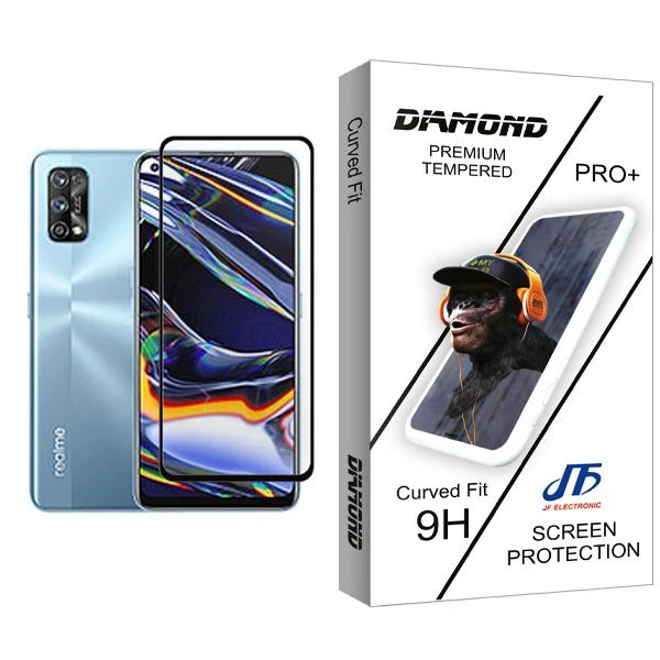 محافظ صفحه نمایش جی اف مدل Diamond Glass MIX001 مناسب برای گوشی موبایل ریلمی 7 Pro