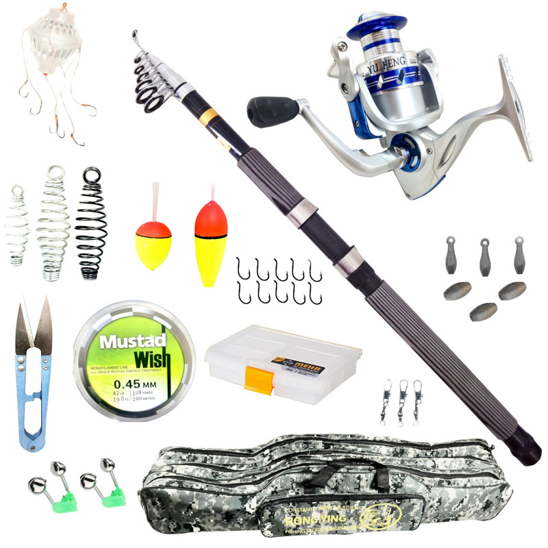 لوازم ماهیگیری کد -2028 مجموعه 35 عددی