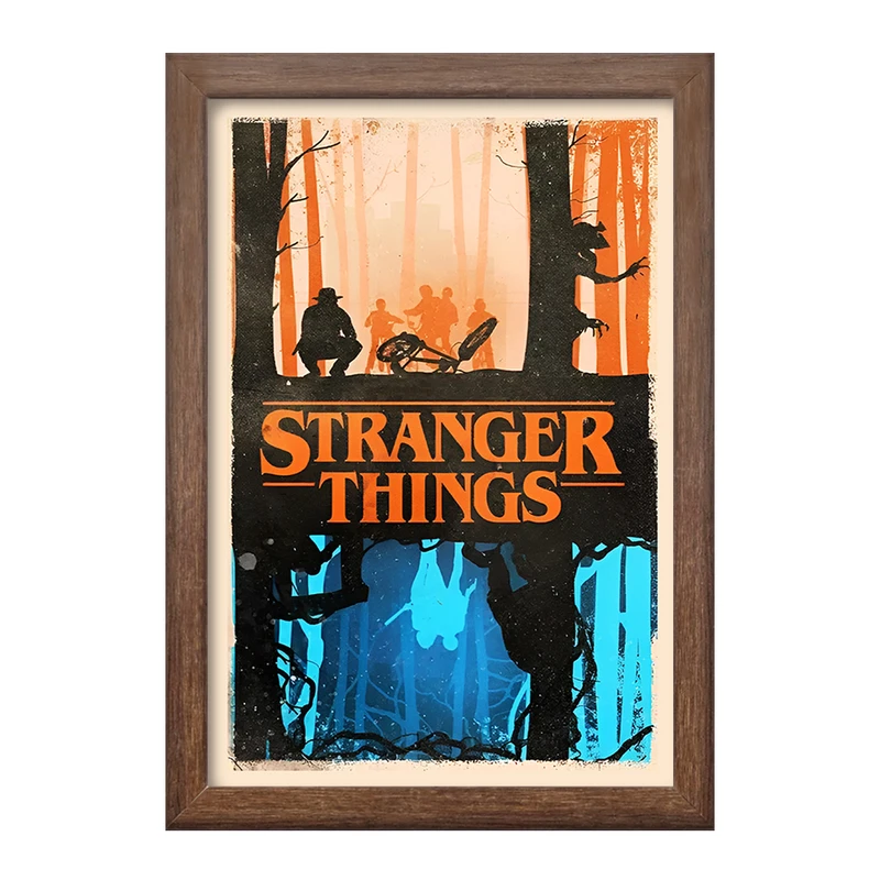 تابلو خندالو طرح استرنجر تینگز (Stranger Things) کد F10172