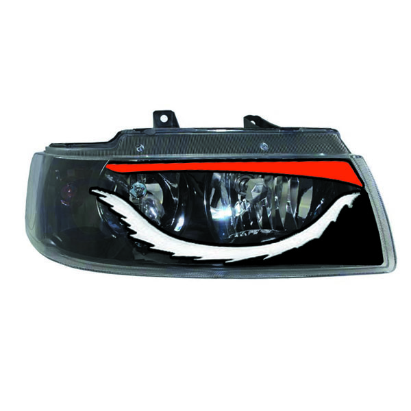 چراغ جلو مدل sa-201 مناسب برای سمند بسته 2 عددی