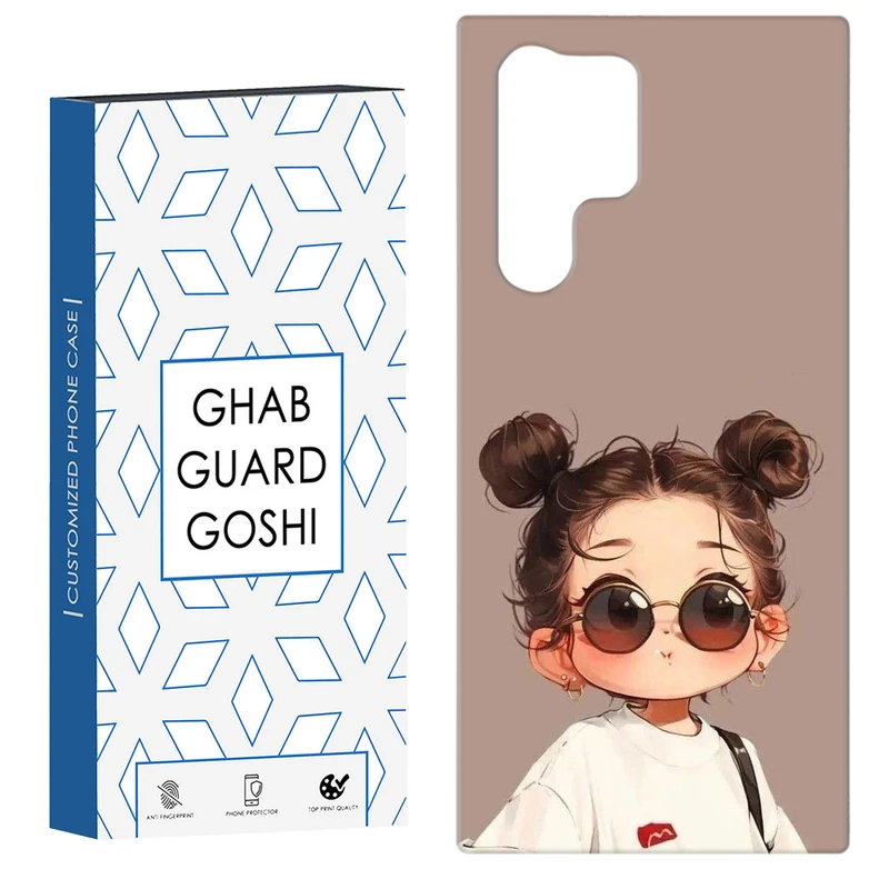 کاور قاب گارد گوشی طرح دخترانه کد Dimo-921 مناسب برای گوشی موبایل سامسونگ Galaxy S22 ULTRA