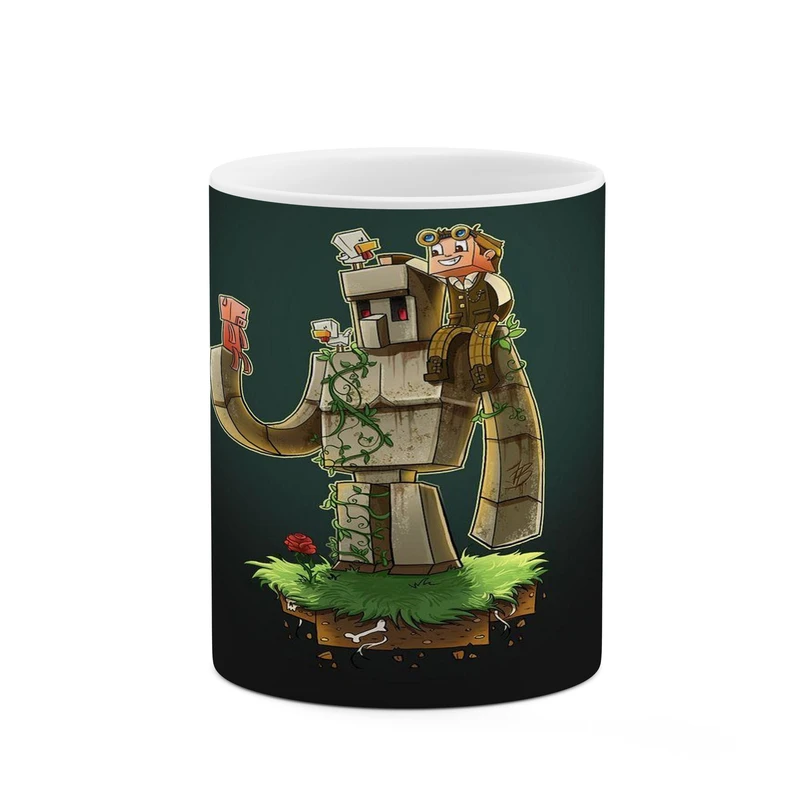 ماگ کاکتی طرح ماینکرافت minecraft مدل mgh41501