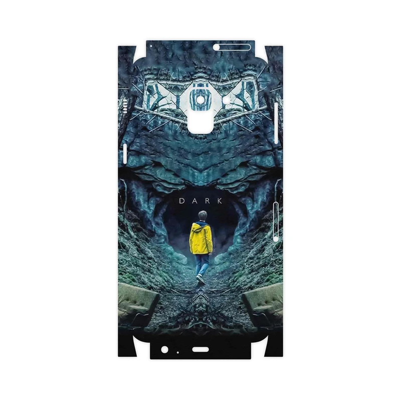 برچسب پوششی ماهوت مدل Dark-FullSkin مناسب برای گوشی موبایل سامسونگ Galaxy A8 2018