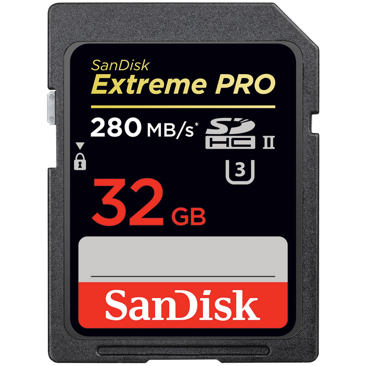 کارت حافظه microSDHC سن دیسک مدل Extreme Pro کلاس 10 استاندارد UHS-II U3 سرعت 280MBps ظرفیت 32 گیگابایت