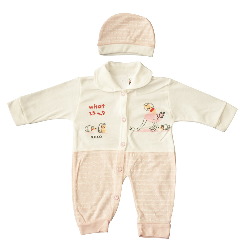 ست سرهمی و کلاه نوزادی کد P39