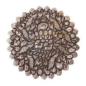 بشقاب قلمزنی مدل 004