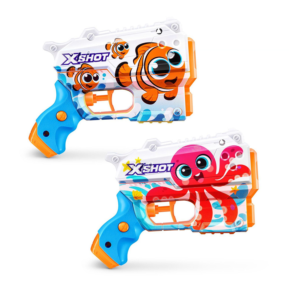 تفنگ آب پاش زورو مدل X-Shot Fast Fill بسته 2 عددی