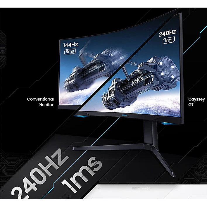 samsung odessy g7 32型 wqhd 240hz gtg1ms Samsung 32