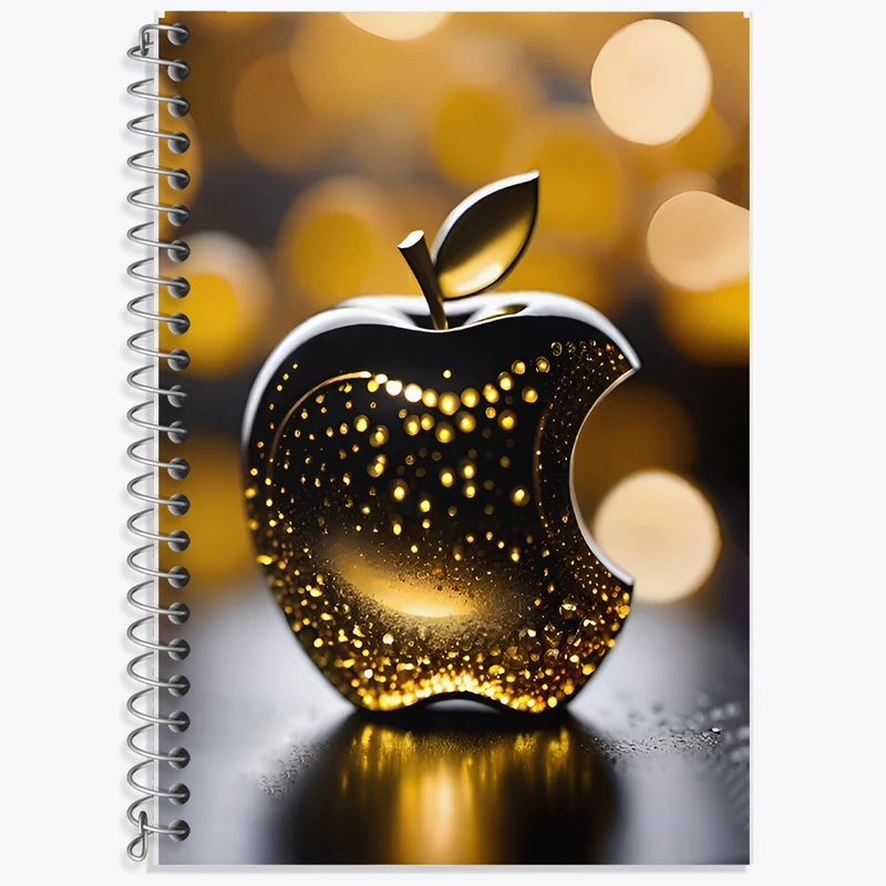 دفتر نت موسیقی 50 برگ خندالو طرح سیب اپل (iPhone) کد F7103